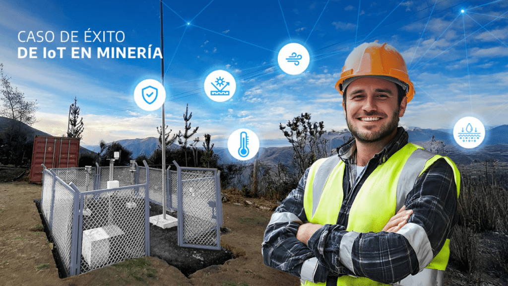 IoT en minería: optimizando operaciones con estaciones meteorológicas